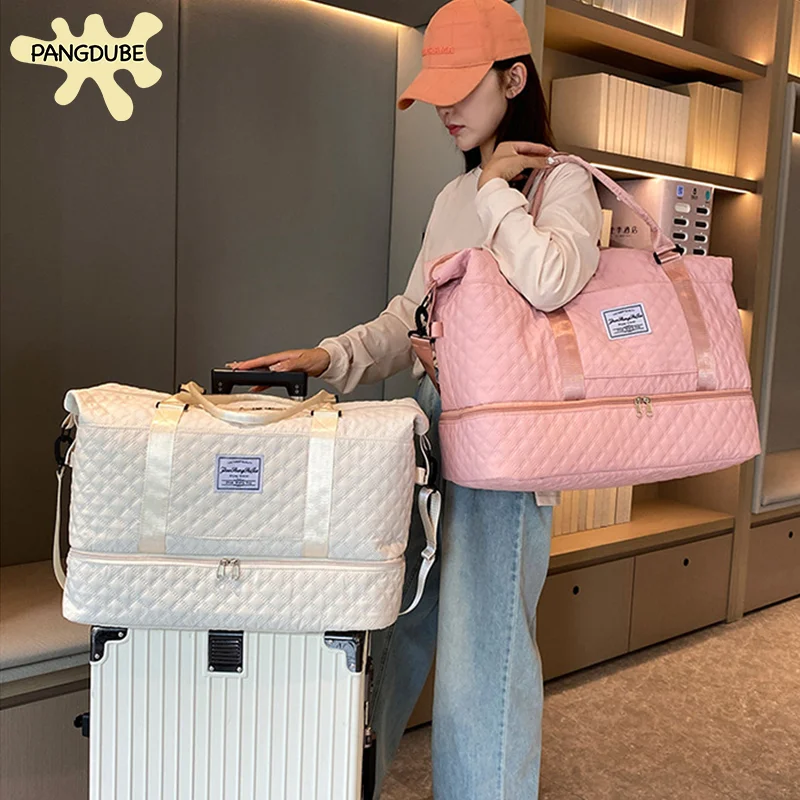 Multifunctional Mom Bag Handbag Messenger Bags for Mommy and Baby Diaper Bag Maternity Bag for Baby Women Sports Yoga Gym Bags - Image 2